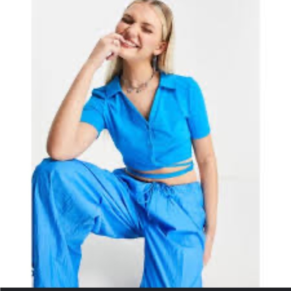 Noisy May Crop Shirt NWT